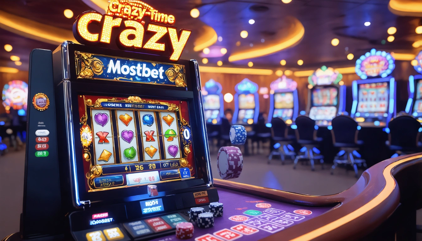 crazy time Mostbet